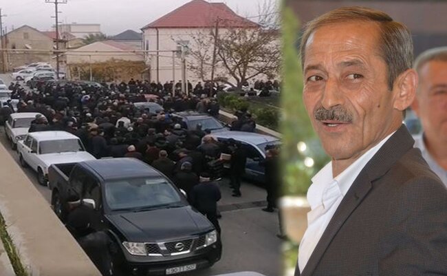 Gülağa Quliyevin dəfn mərasimi - VİDEO