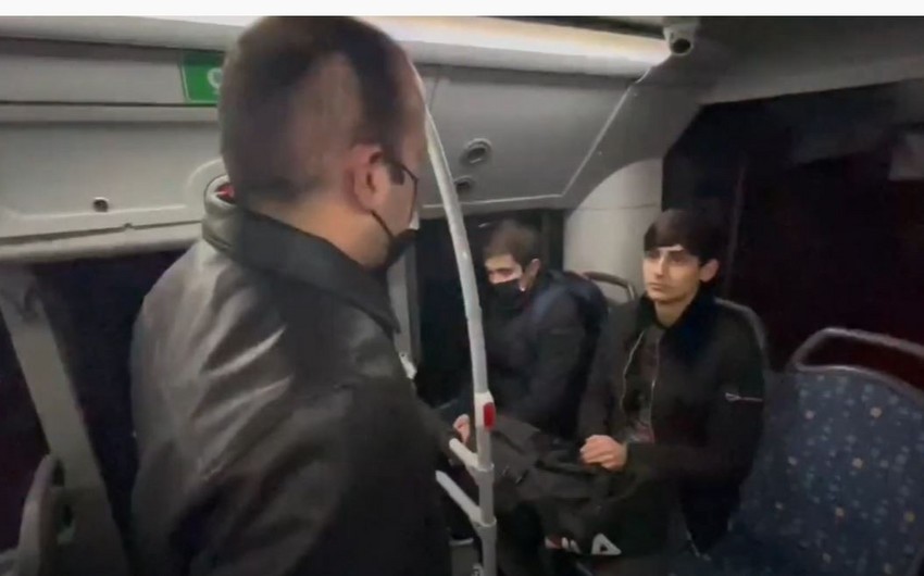 Bakıda maskadan istifadə etməyən sürücü və sərnişinlər cərimələnib