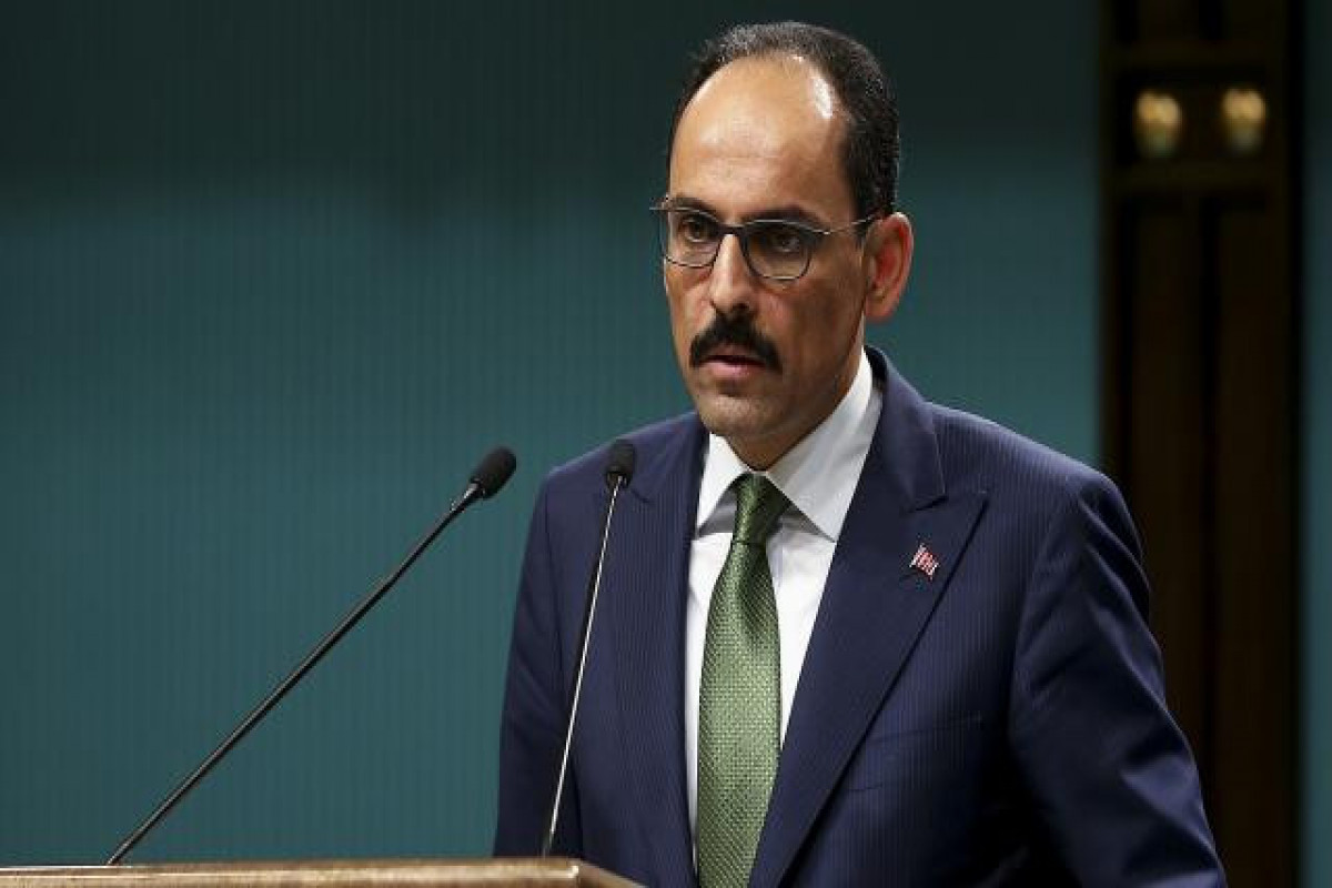 İbrahim Kalın helikopter qəzası ilə əlaqədar Azərbaycan xalqına başsağlığı verib