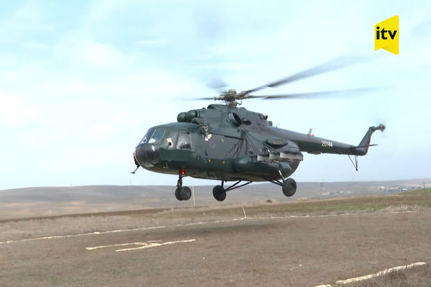 Опубликованы кадры полета под управлением полковника Физули Джавадова - ВИДЕО