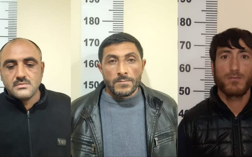 Tərtərdə oğurluq edən şəxslər saxlanılıb