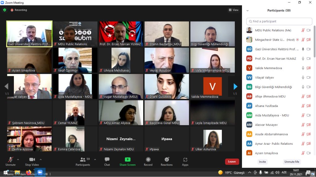 Qazi Universiteti, AzTU və MDU üçtərəfli işbirliyi çərçivəsində elmi seminar  keçirilib