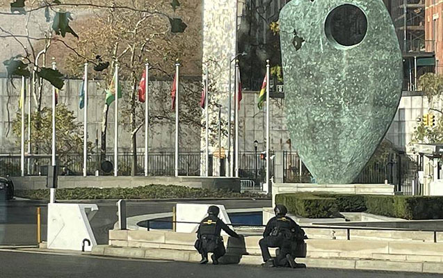 Polis BMT-nin Nyu-Yorkdakı qərargahını mühasirəyə aldı