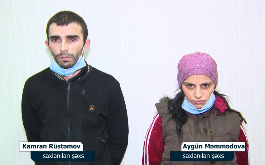 Bakıda narkotik satan kişi və qadın saxlanılıb