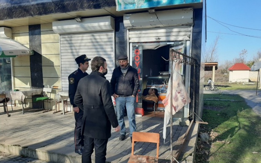 İsmayıllıda qaydalara əməl etməyən heyvan kəsim məntəqələri aşkarlanıb