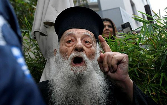 Yaşlı rahib Roma Papasına “Sən kafirsən” dedi - Fotolar