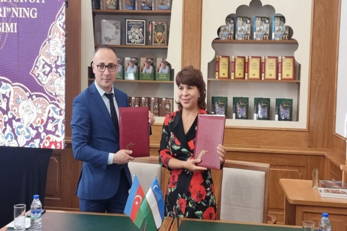 Şuşa kitabxanası Özbəkistanın Turon kitabxanası ilə memorandum imzalayıb