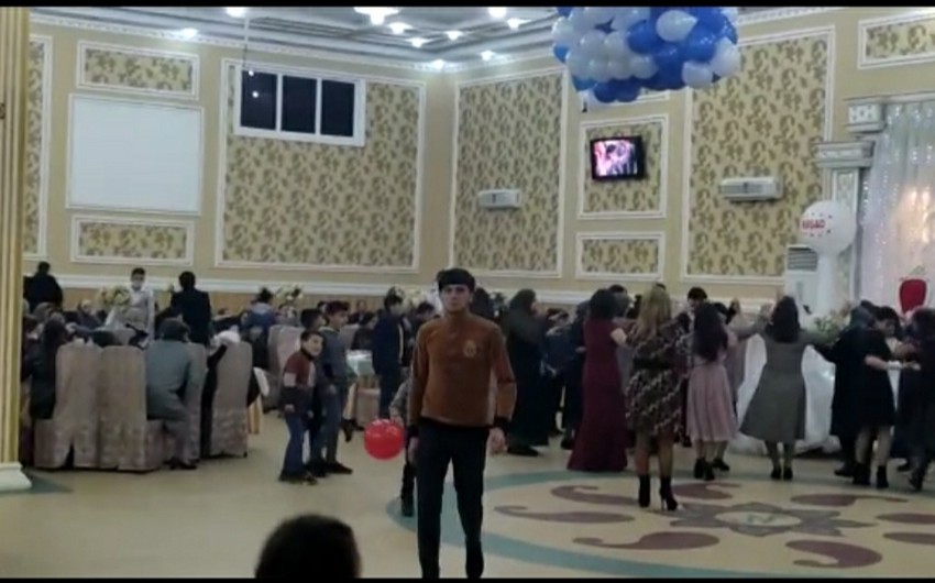 Şamaxıda karantini pozan şadlıq sarayının sahibi barəsində araşdırma başlanıb