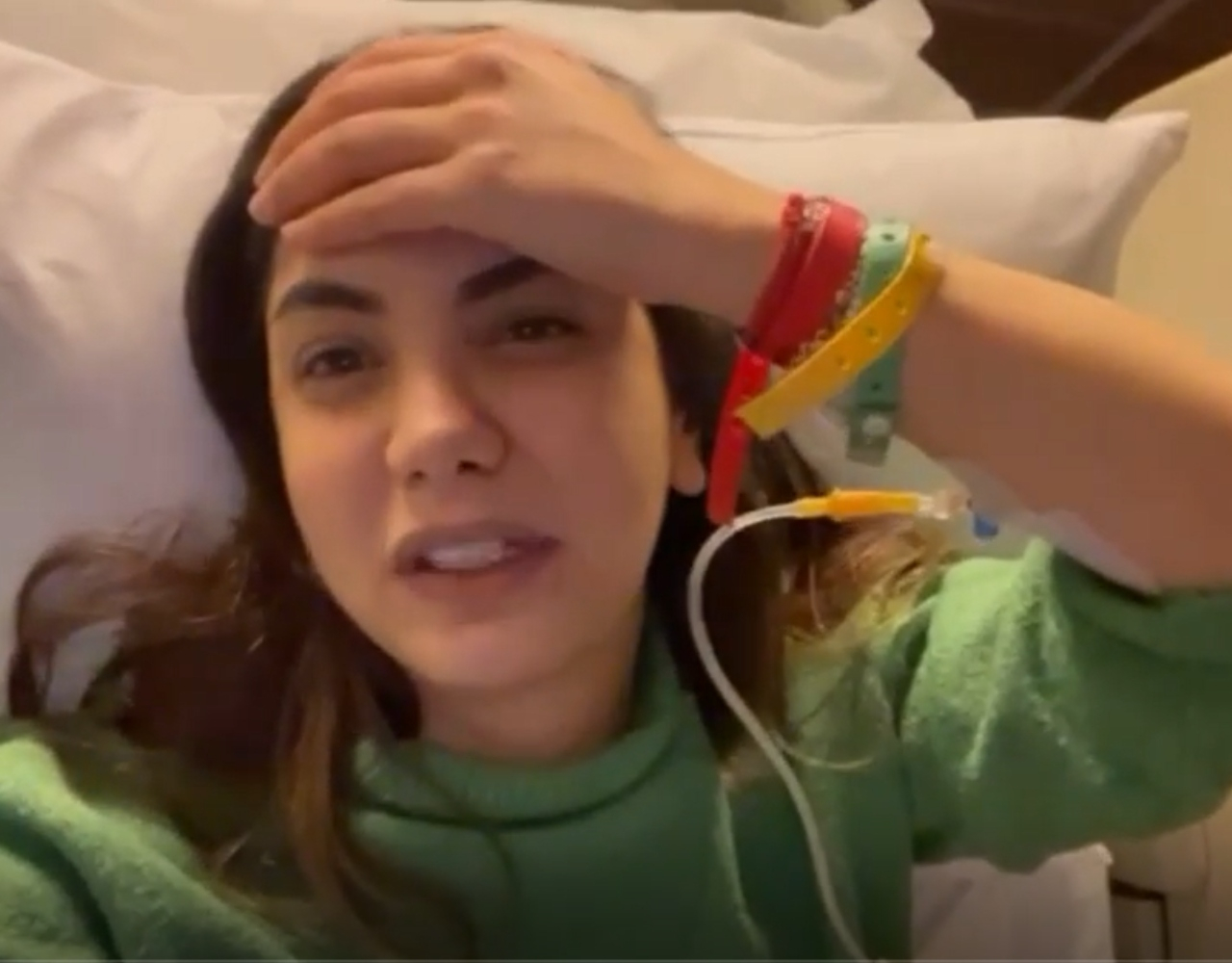 Fulya Öztürkün xəstəxanadan görüntüləri yayıldı - VİDEO