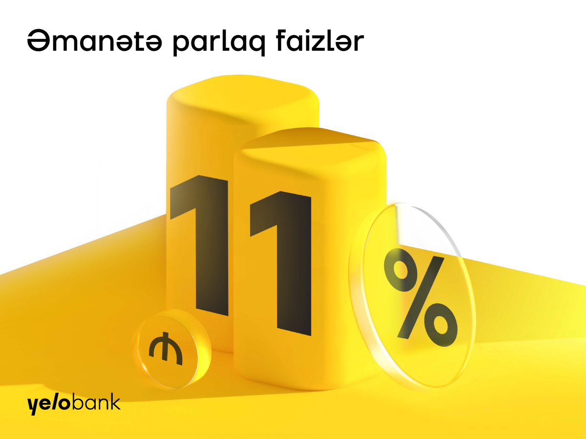 Yelo Bank-la pulunuz daha çox artsın