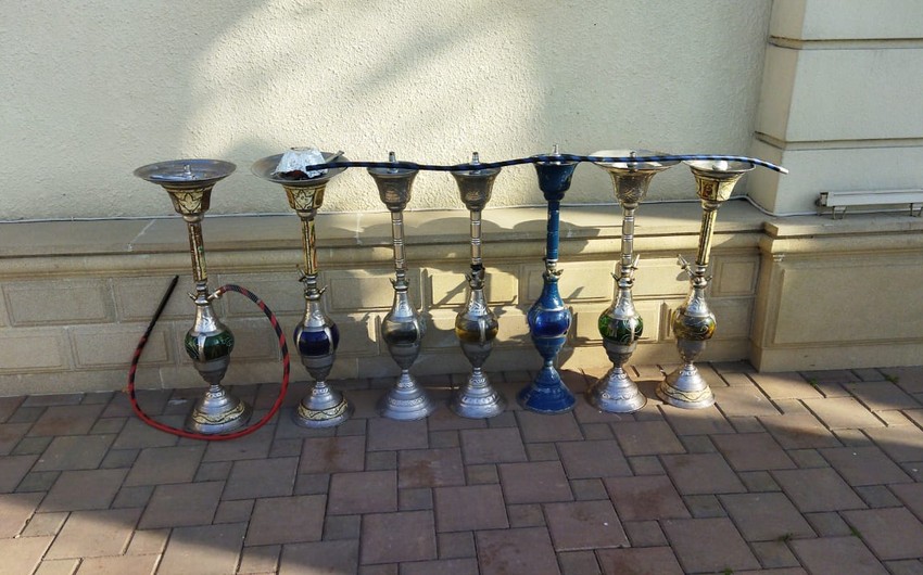 Bərdədə müştərilərə qəlyan təklif edən şəxs həbs olunub