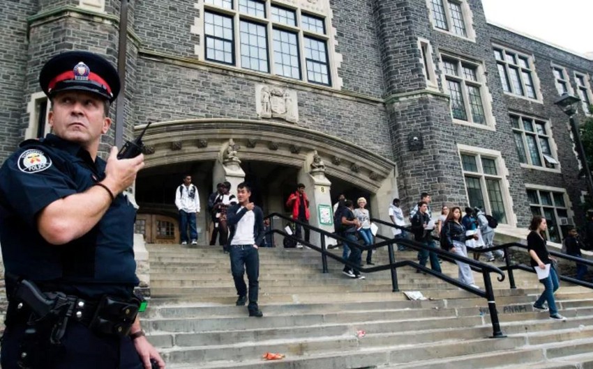 Kanadada məktəbdə insident baş verib, xəsarət alan var