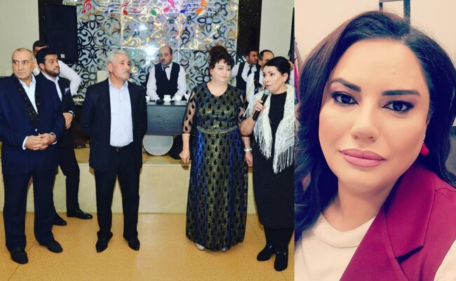 Qayınatasının və qayınanasının şəklini yayımladı