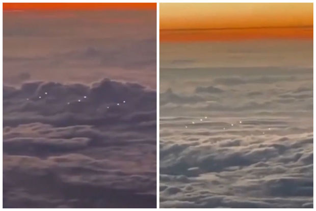 Зафиксированы передвигающиеся группами НЛО - ВИДЕО