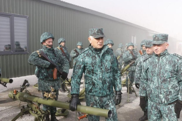 DSX rəisinin müavini Ermənistanla sərhədə gedib - FOTO