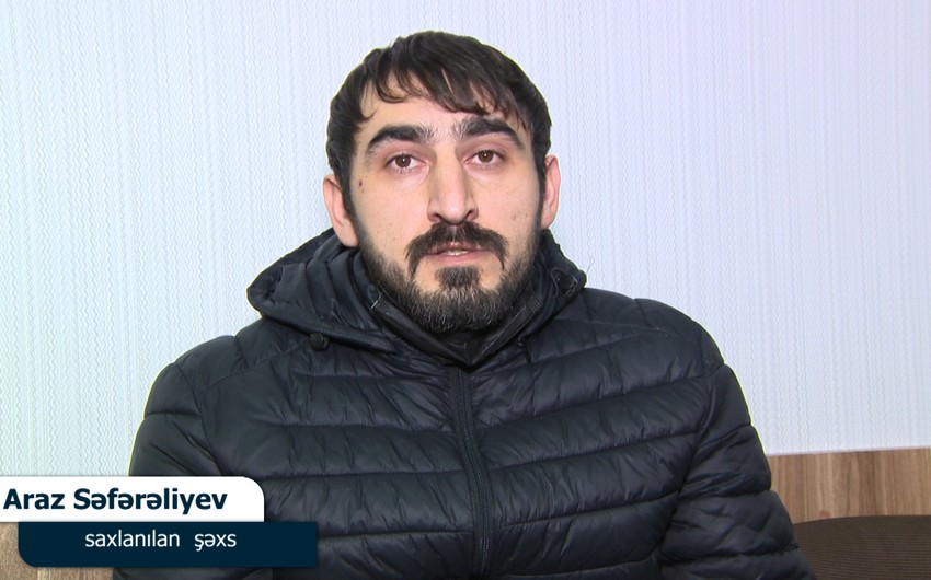 Narkotik vasitələrin təsiri altında taksi fəaliyyəti ilə məşğul olan sürücü saxlanılıb