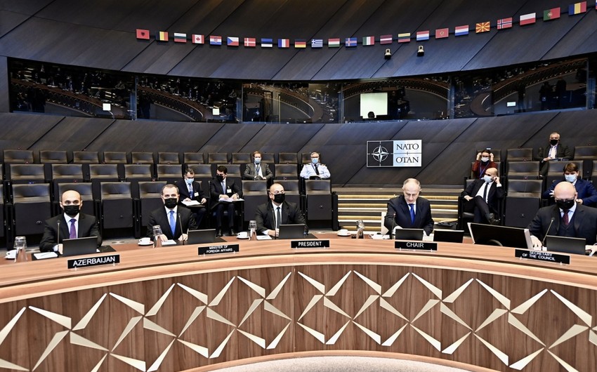 Prezident İlham Əliyev Brüsseldə Şimali Atlantika Şurasının iclasında iştirak edib - YENİLƏNİB