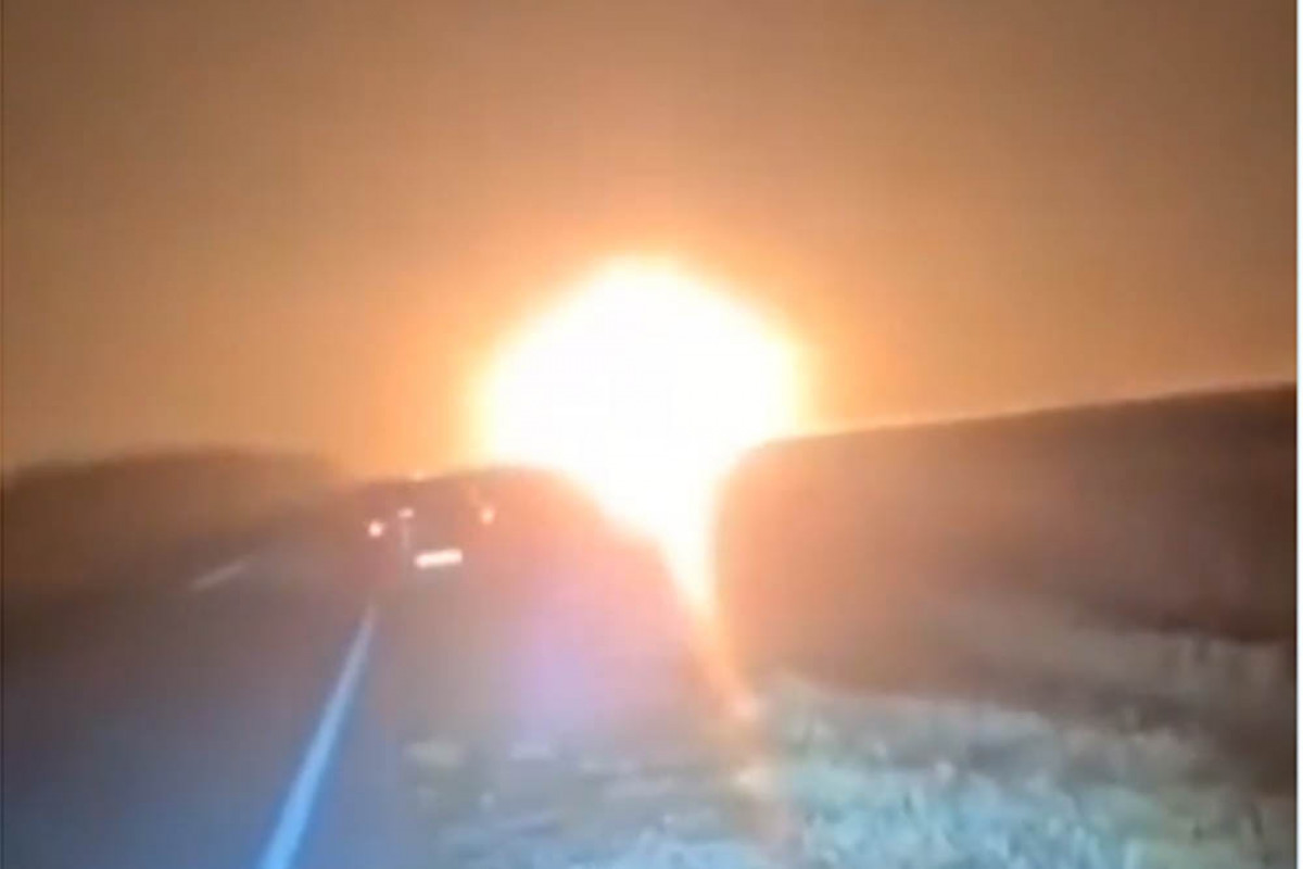 Rusiyada qaz kəmərində partlayış olub