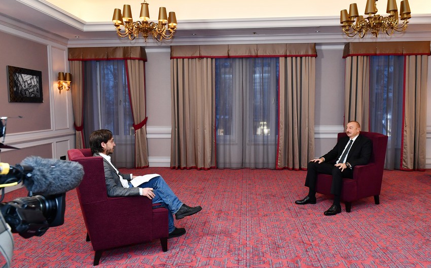 Azərbaycan Prezidenti Türkiyə və İsraildən alınan dronlardan danışıb