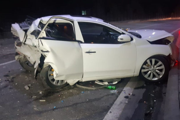 Bakıda tuneldə ağır qəza: Xəsarət alan var - FOTO