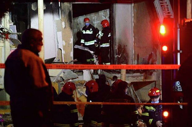 Tbilisidə yaşayış binasında partlayış: Yaralılar var