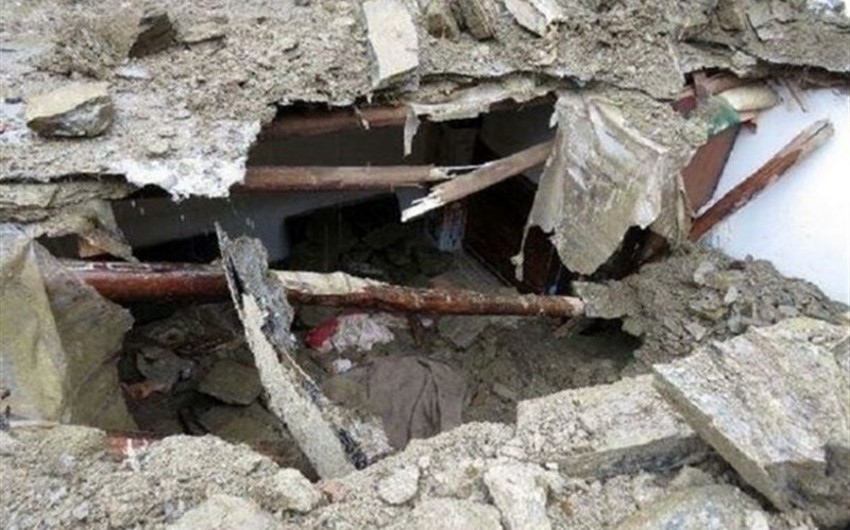 İranda qaz partlyaşı nəticəsində bina uçub, xəsarət alanlar var