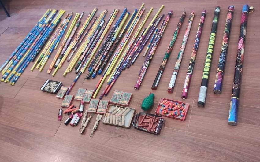 Masallıda pirotexniki və tezalışan maddələr satan şəxs aşkarlanıb