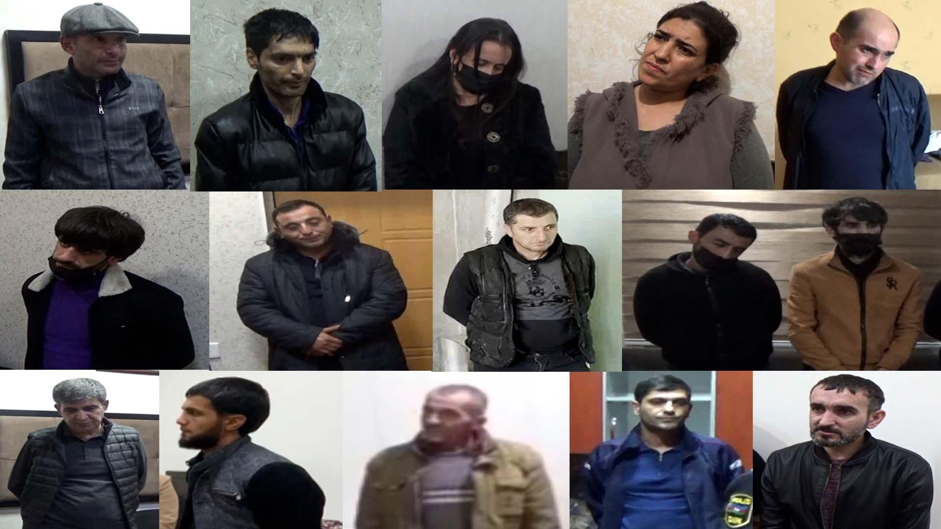 Polis əməliyyat keçirib, 20 nəfər saxlanılıb - VİDEO