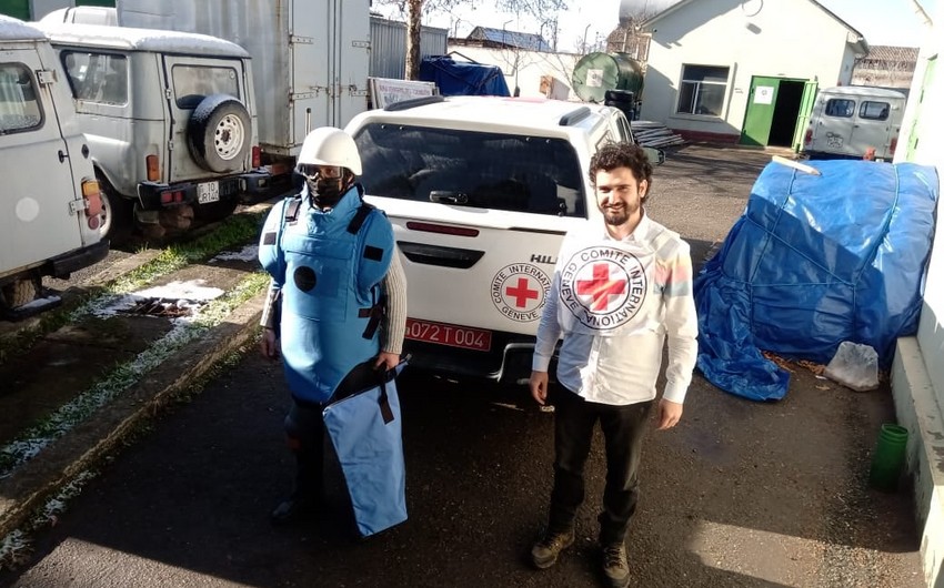 Beynəlxalq Qırmızı Xaç Komitəsi ANAMA-ya qoruyucu ləvazimatlar ianə edib