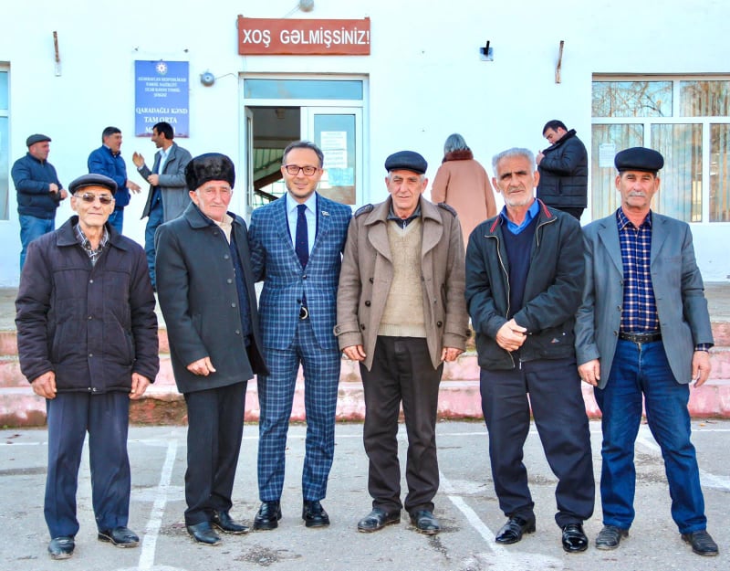 Deputat Ramil Həsən Qaradağlı kəndində seçicilərlə görüşdü
