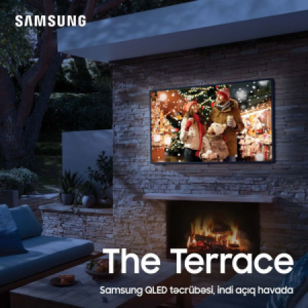 Açıq havada televizor? Samsung The Terrace!