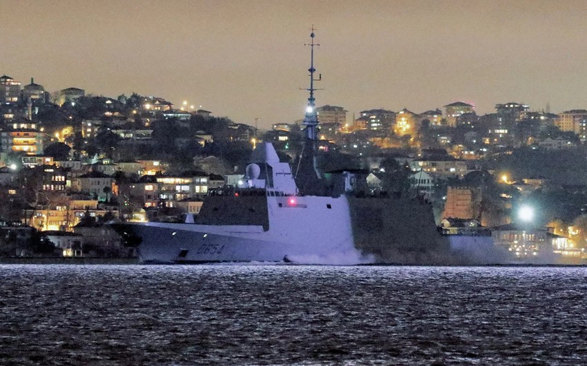 NATO gəmisi Ukrayna limanına daxil olub