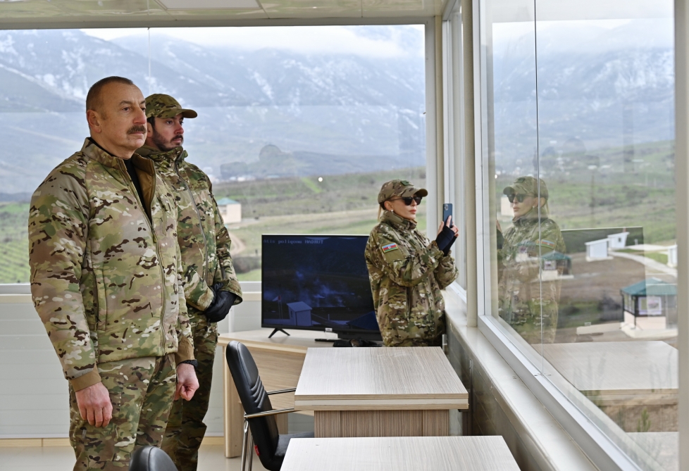 Prezident və ailəsinin Hadruta səfəri - Fotolarda