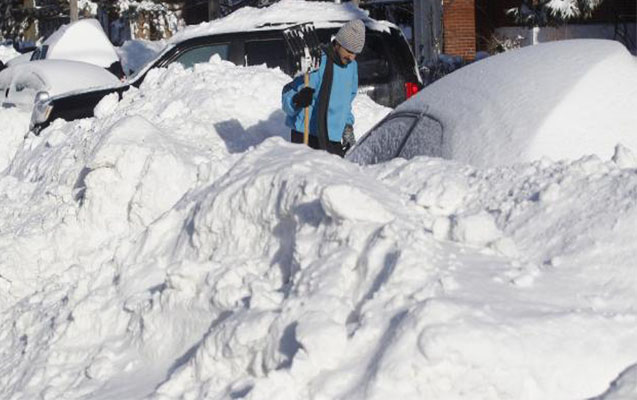 Kanadada temperatur mənfi 51 dərəcəyə düşdü