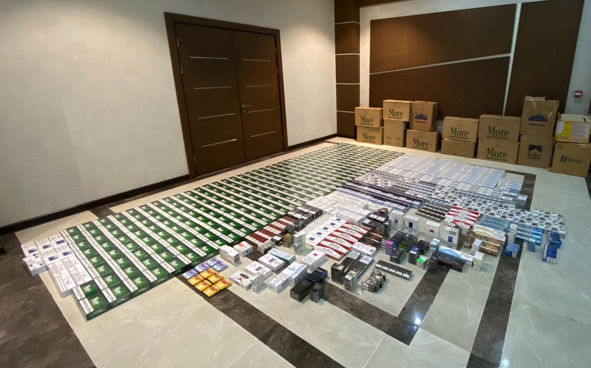 Azərbaycanda 116 minə yaxın aksiz markasız siqaretin satışının qarşısı alınıb