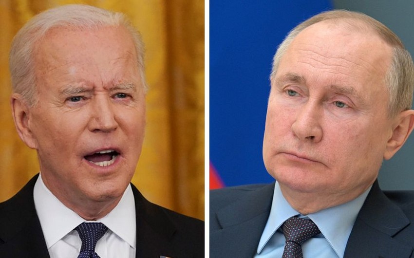Sabah Putinlə Bayden arasında telefon danışığı olacaq