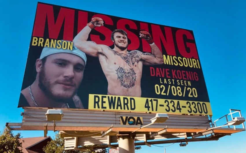 İtkin düşmüş MMA döyüşçüsünün meyitinin qalıqları tapılıb