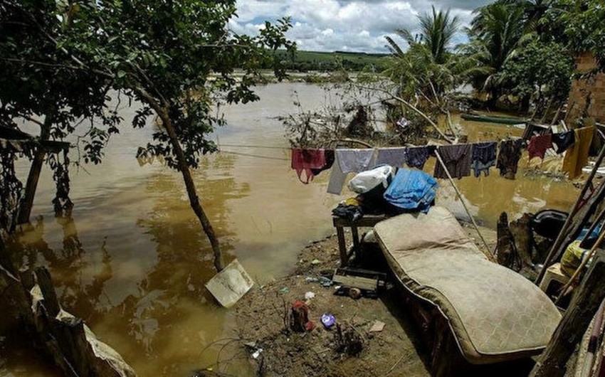 Braziliyada daşqın qurbanlarının sayı 24-ə çatıb