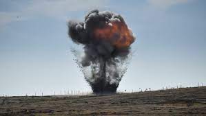 Ağdamda ekskovator sürücüsü minaya düşüb