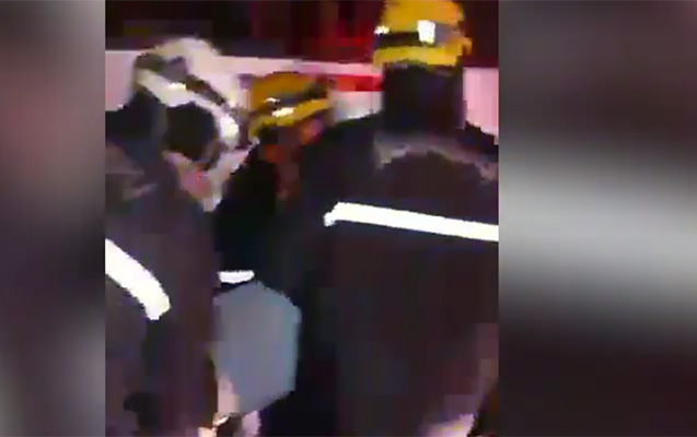 Bakıda 3 avtobus toqquşdu, yaralı var - VİDEO