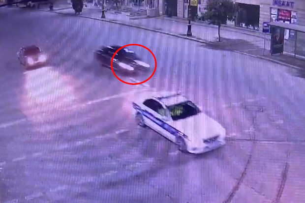 Narkotik çəkib, avtoxuliqanlıq etdi - FOTO/VİDEO