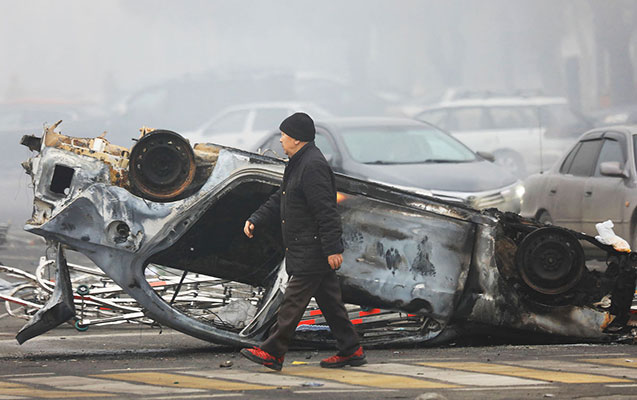 Qazaxıstanda iğtişaşların vurduğu ziyanın yeni məbləği
