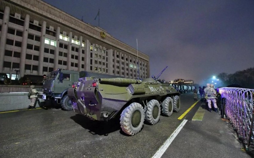 Qazaxıstanda FHN-in 10 əməkdaşı iğtişaşlar zamanı xəsarət alıb