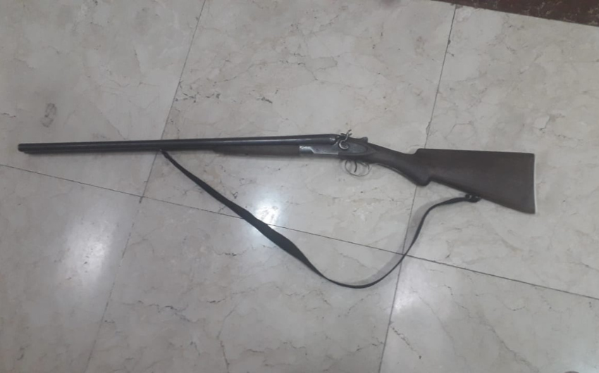 İsmayıllı sakinindən qanunsuz odlu silah götürülüb