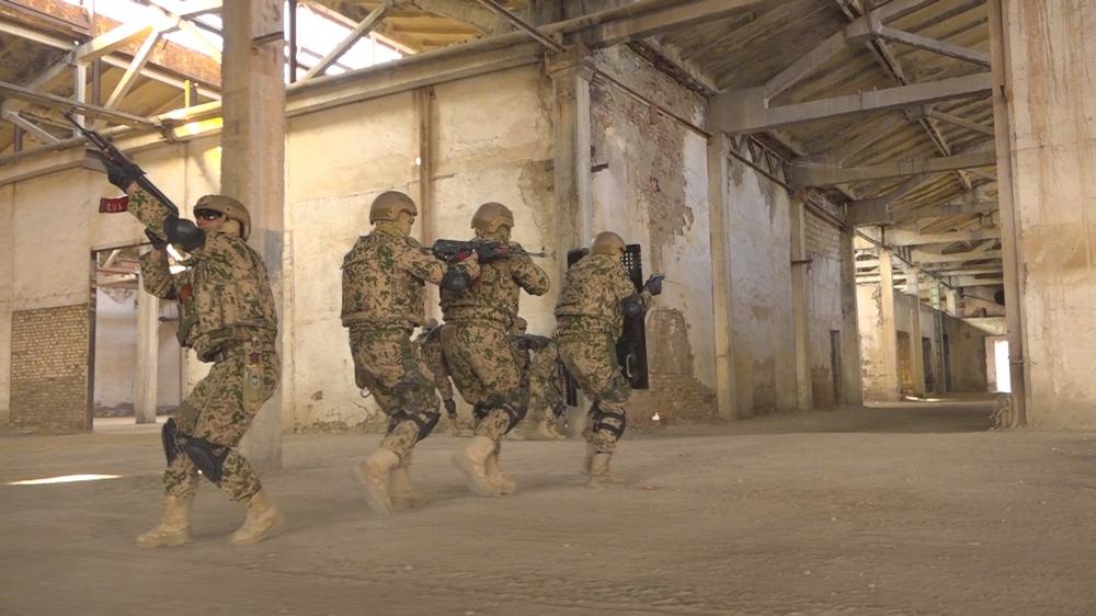 Naxçıvanda Daxili Qoşunların xüsusi təyinatlıları taktiki-xüsusi təlim keçirib