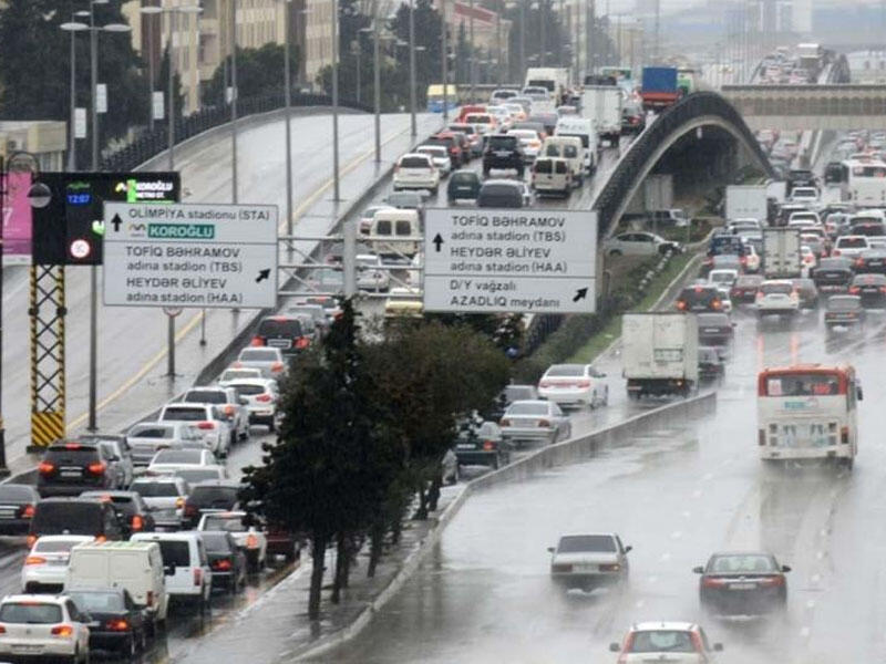 BNA-dan sürücülərə hava ilə bağlı müraciət