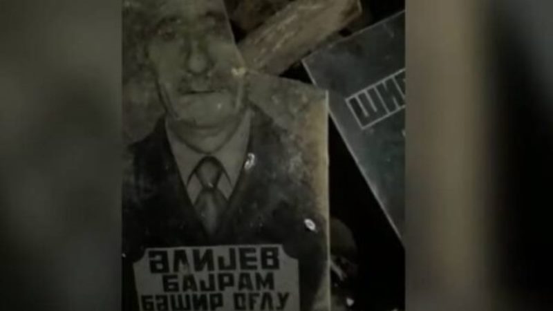 Hadrutda zirzəmidə azərbaycanlıların qəbir daşları tapıldı (VİDEO)