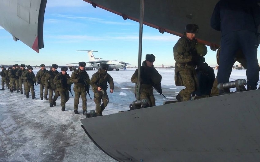 KTMT sülhməramlılarının Qazaxıstandakı missiyası başa çatıb