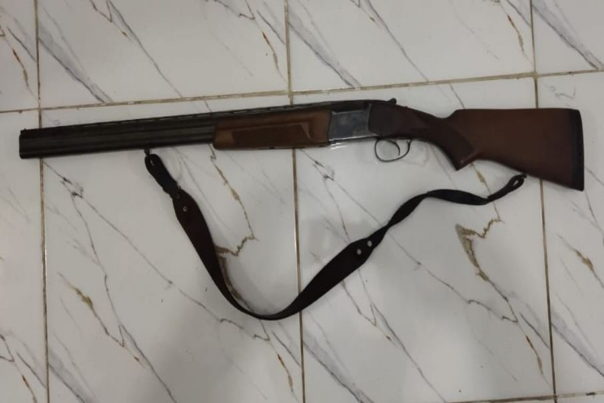 Astara sakinindən qanunsuz odlu silah götürülüb