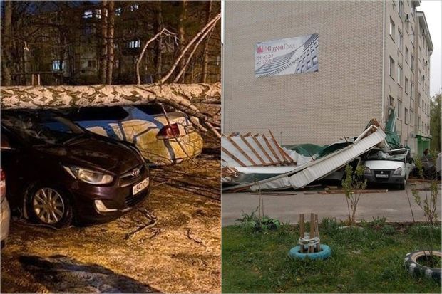 Сорванные крыши, поваленные деревья: в России ураган привел к тяжелым последствиям - ВИДЕО